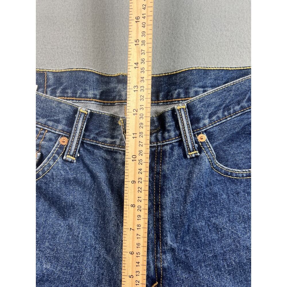 Levi's 550 Relaxed Fit Straight Leg Jeans Men's 34X30 Medium Wash Blue Denim - Picture 9 of 9